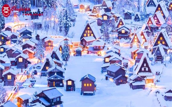 [HCM] Tour Nhật Bản: Đón Năm Mới Ở Làng Cổ Shirakawago